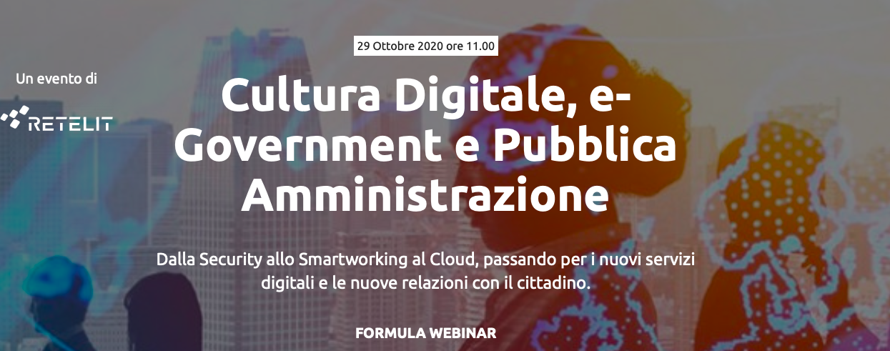 Cultura Digitale, e-Government e Pubblica Amministrazione